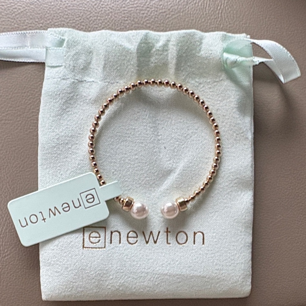 ENewton Gold Pearl Cuff Bracelet